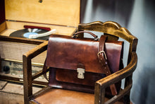 Carica l'immagine nel visualizzatore di Gallery, Cartella da lavoro in pelle - Napoli