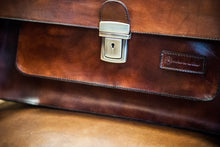 Carica l'immagine nel visualizzatore di Gallery, Cartella da lavoro in pelle - Napoli