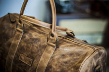 Carica l'immagine nel visualizzatore di Gallery, Borsone da viaggio in pelle - Capri