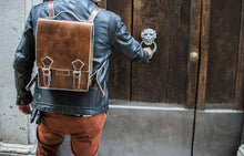 Carica l'immagine nel visualizzatore di Gallery, Zaino in cuoio - Siena