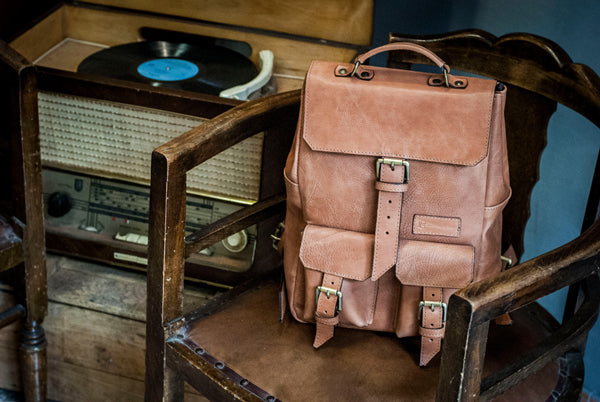 Zaino in pelle - Vienna